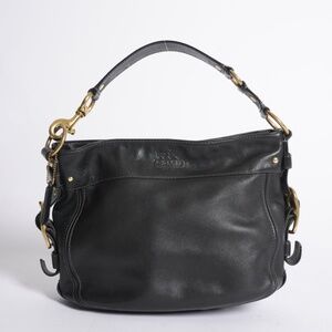 Coach Black Zoe Hobo Shoulder Bag